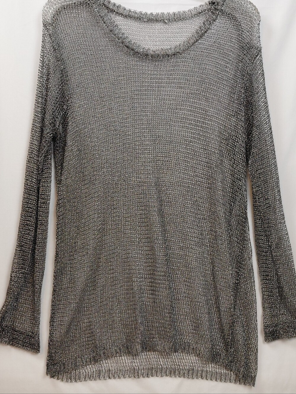 Mesh Shirt Cosplay Knight Metal Costume Goth